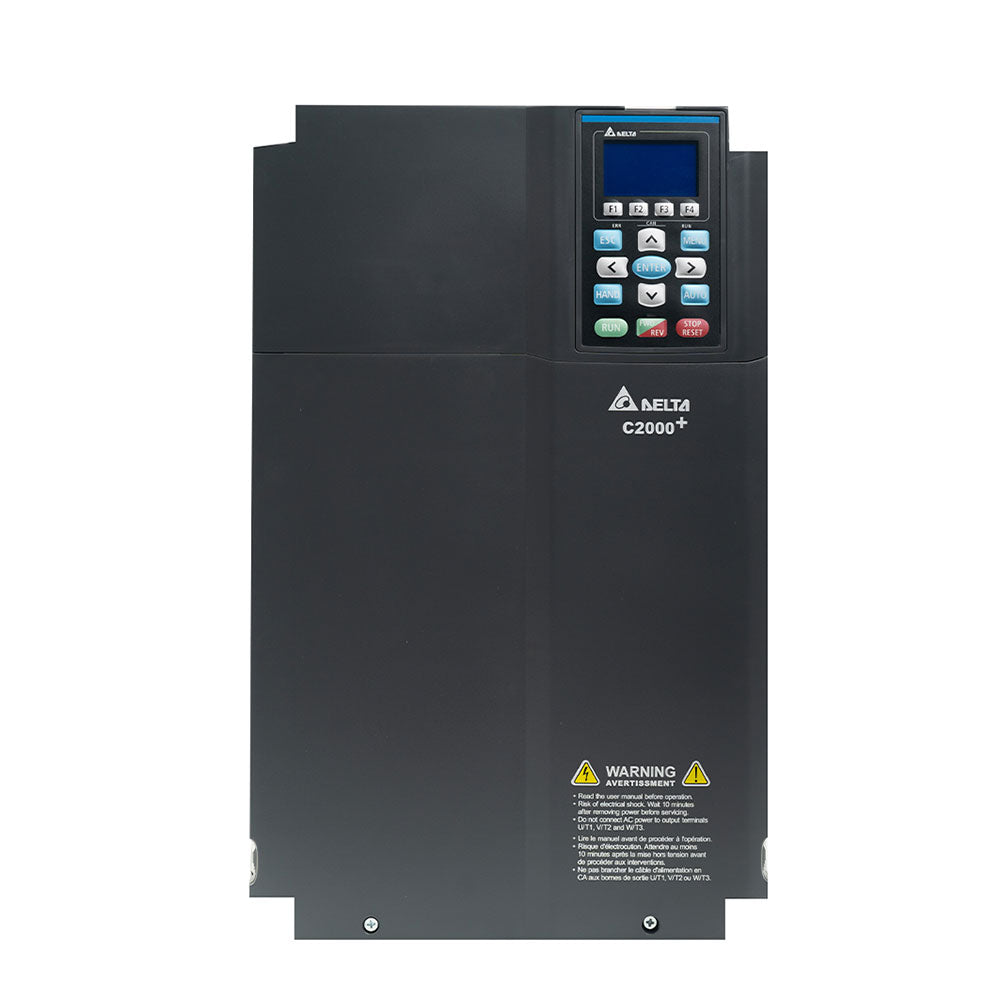 VFD185C43A-21     Variador de Frecuencia Serie C2000 Plus+ de 460 VAC   25.0 HP / 18.5 kW / 38.0 A