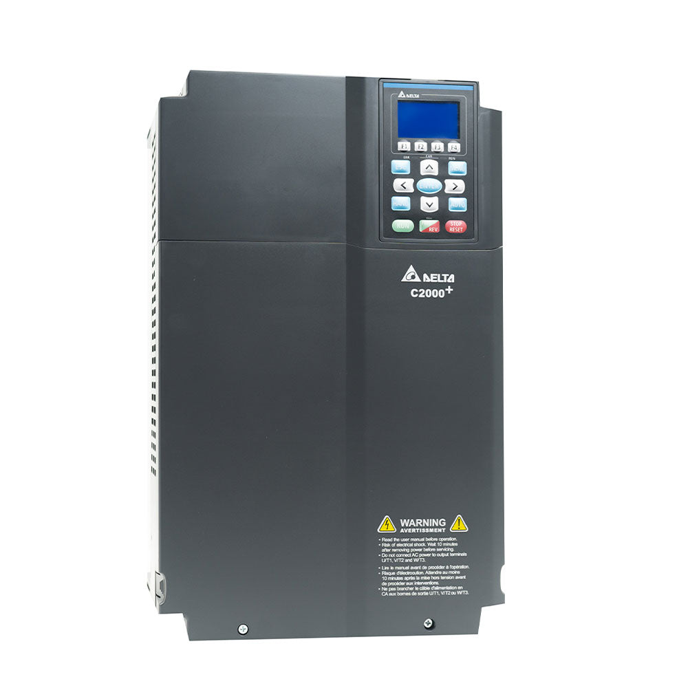 VFD185C43A-21     Variador de Frecuencia Serie C2000 Plus+ de 460 VAC   25.0 HP / 18.5 kW / 38.0 A