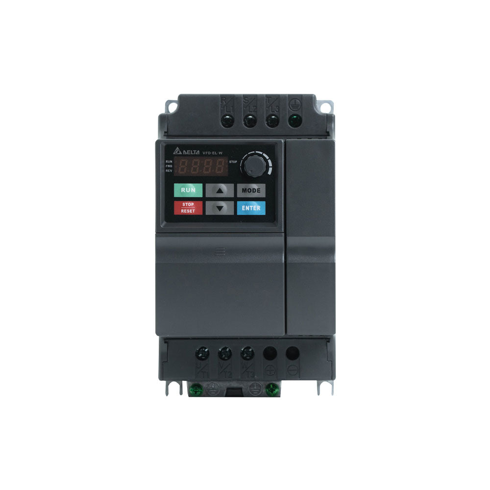 VFD022EL43W-1     Variador de Frecuencia Serie VFD-EL-W de 460 VAC   3.0 HP / 2.2 kW / 5.5 A