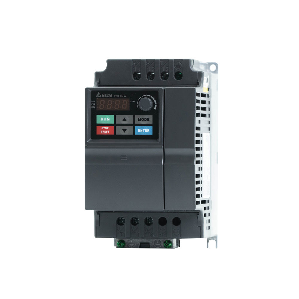 VFD022EL43W-1     Variador de Frecuencia Serie VFD-EL-W de 460 VAC   3.0 HP / 2.2 kW / 5.5 A