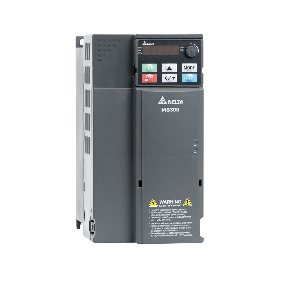 VFD17AMS43ANSAA     Variador de Frecuencia Serie MS300 de 460 VAC   10.0 HP / 7.5 kW / 17.0 A