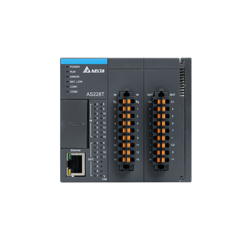 AS228T-A     PLC CPU Serie AS200 de 28 puntos - Salidas NPN