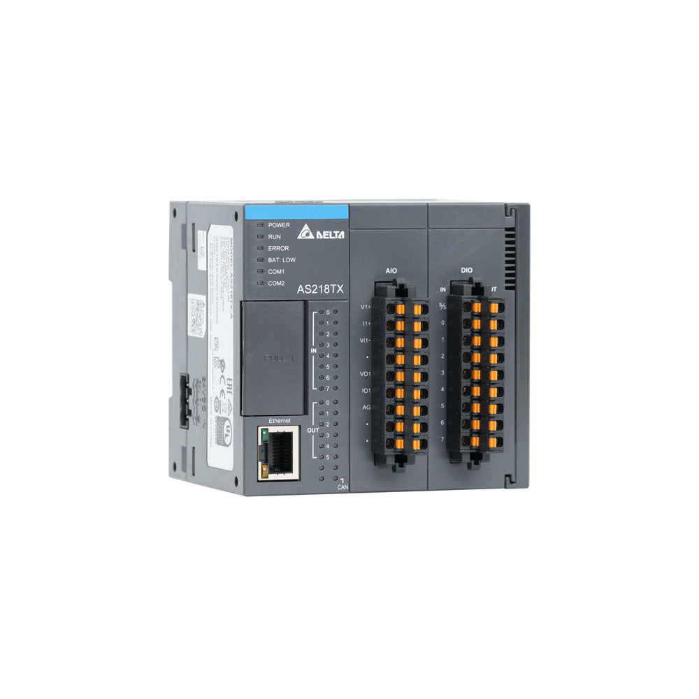 AS218TX-A     PLC CPU Serie AS200 de 18 puntos - Mixto - Salidas NPN